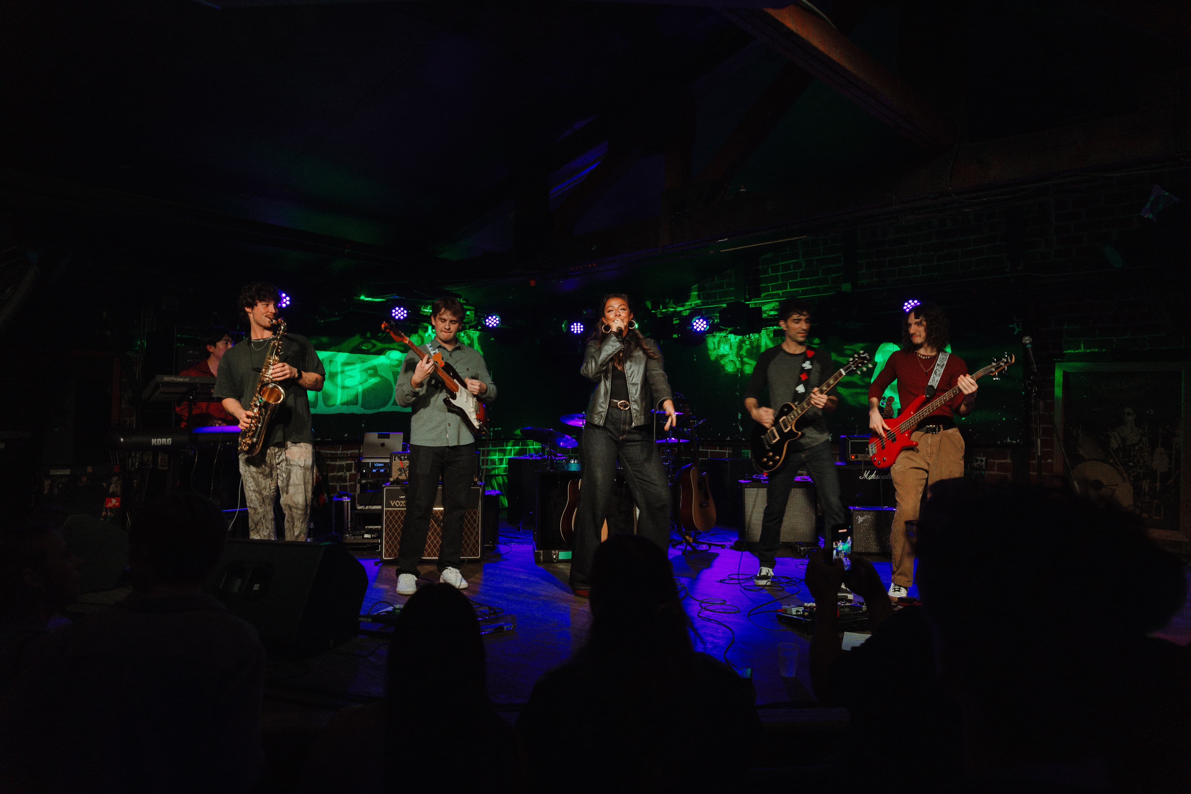 Live show at The Bluebird, Bloomington